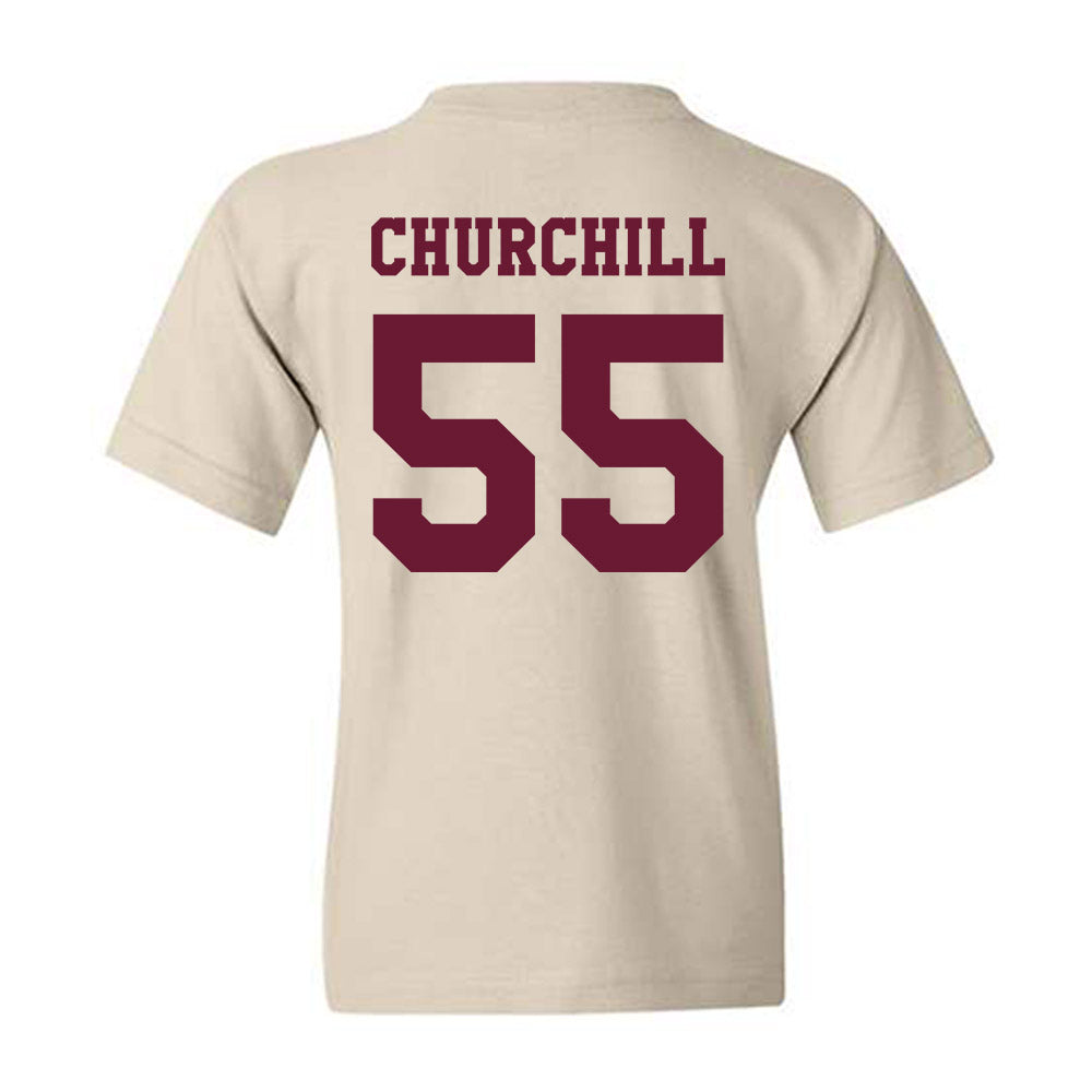 Texas A&M - NCAA Women's Soccer : Ireland Churchill - Classic Shersey Youth T-Shirt-1
