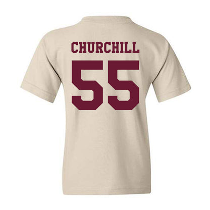 Texas A&M - NCAA Women's Soccer : Ireland Churchill - Classic Shersey Youth T-Shirt-1