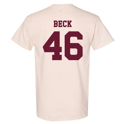 Texas A&M - NCAA Football : Qui Beck - Classic Shersey T-Shirt-1
