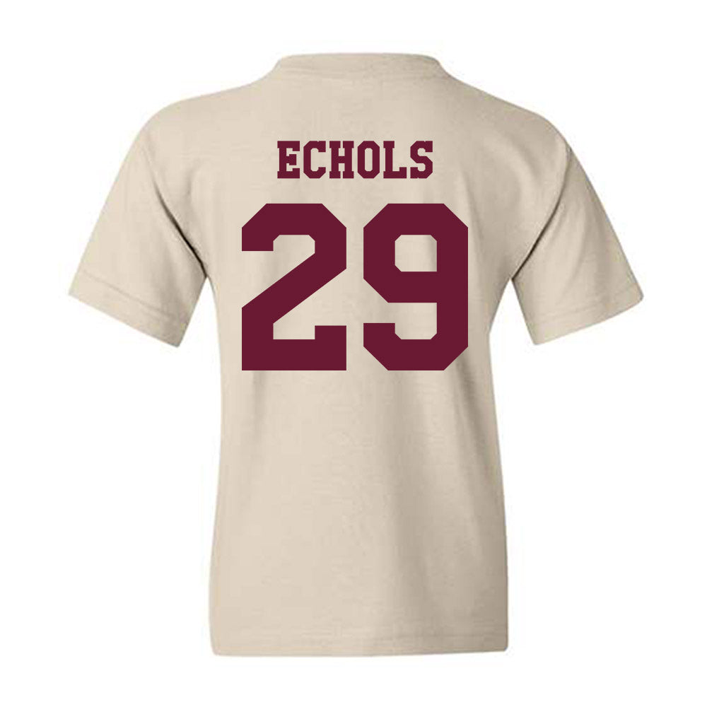 Texas A&M - NCAA Football : Justin Echols - Classic Shersey Youth T-Shirt-1