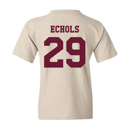 Texas A&M - NCAA Football : Justin Echols - Classic Shersey Youth T-Shirt-1
