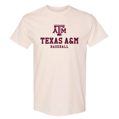 Texas A&M - NCAA Baseball : Joshua Stewart - Classic Shersey T-Shirt-0
