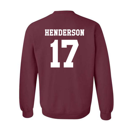 Texas A&M - NCAA Football : Ryan Henderson - Classic Shersey Crewneck Sweatshirt-1