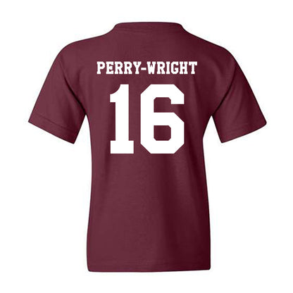Texas A&M - NCAA Football : Bryce Perry-Wright - Classic Shersey Youth T-Shirt-1