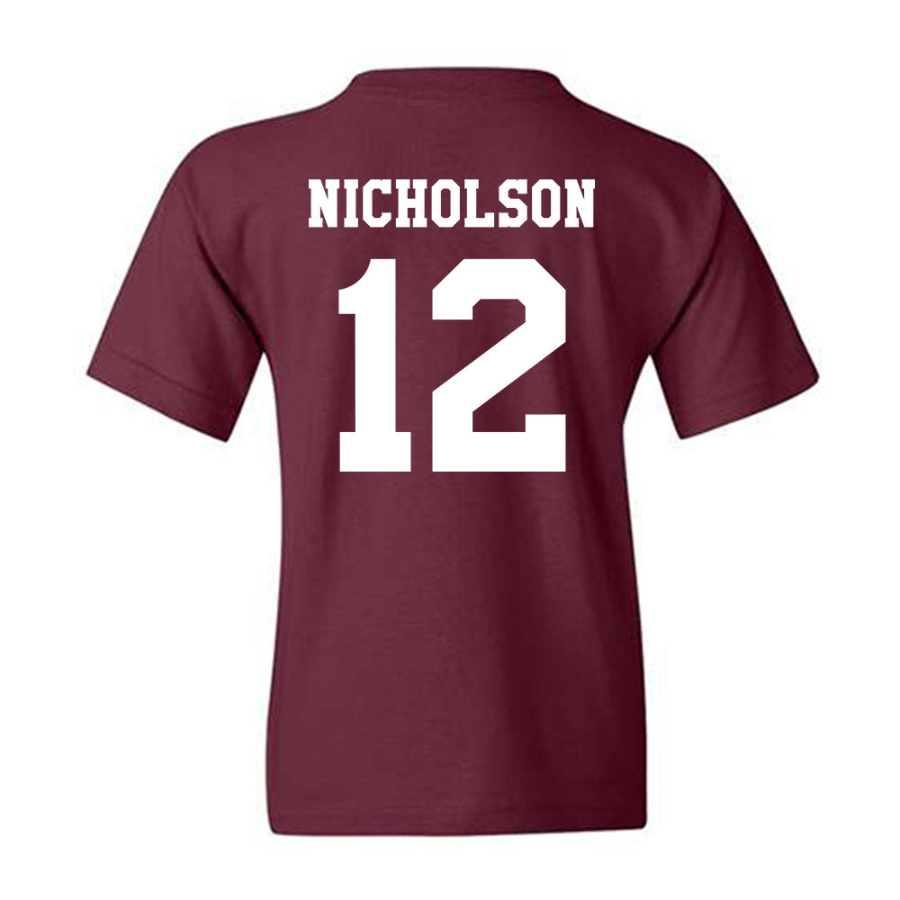 Texas A&M - NCAA Women's Volleyball : Lily Nicholson - Classic Shersey Youth T-Shirt-1