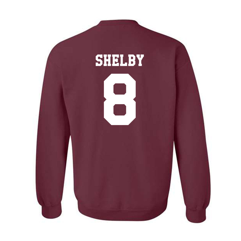 Texas A&M - NCAA Men's Basketball : Noah Shelby - Classic Shersey Crewneck Sweatshirt-1