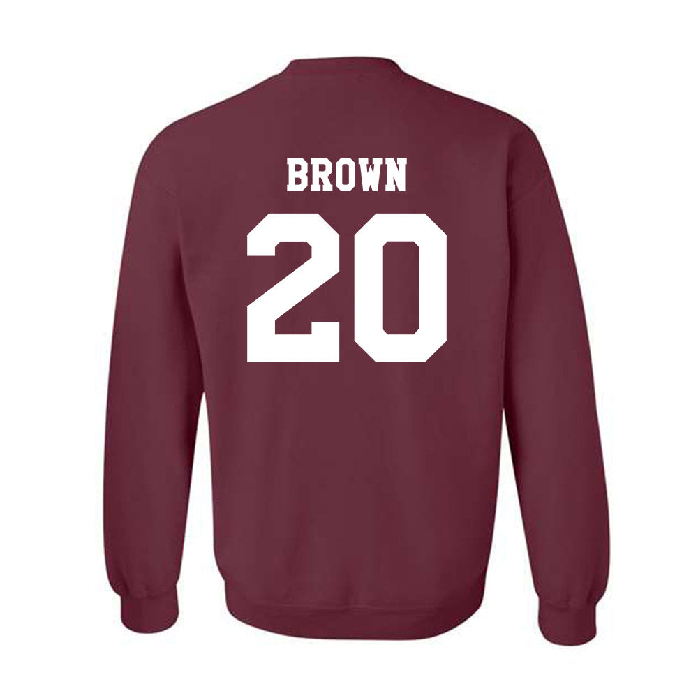 Texas A&M - NCAA Football : Michael Brown - Classic Shersey Crewneck Sweatshirt-1