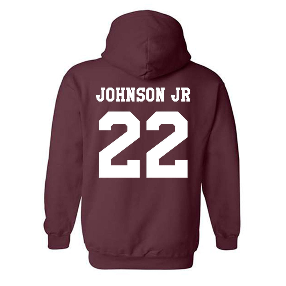 Texas A&M - NCAA Football : Rashad "Tom Tom" Johnson Jr - Classic Shersey Hooded Sweatshirt-1
