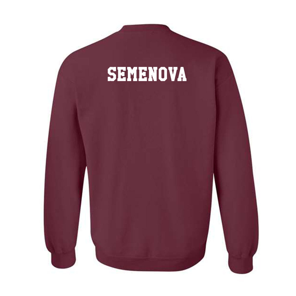Texas A&M - Dance Team : Alisa Semenova - Classic Shersey Crewneck Sweatshirt-1