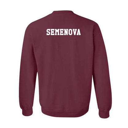Texas A&M - Dance Team : Alisa Semenova - Classic Shersey Crewneck Sweatshirt-1