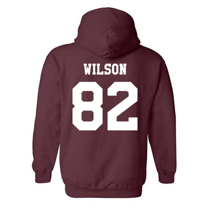 Texas A&M - NCAA Football : Jonah Wilson - Classic Shersey Hooded Sweatshirt-1