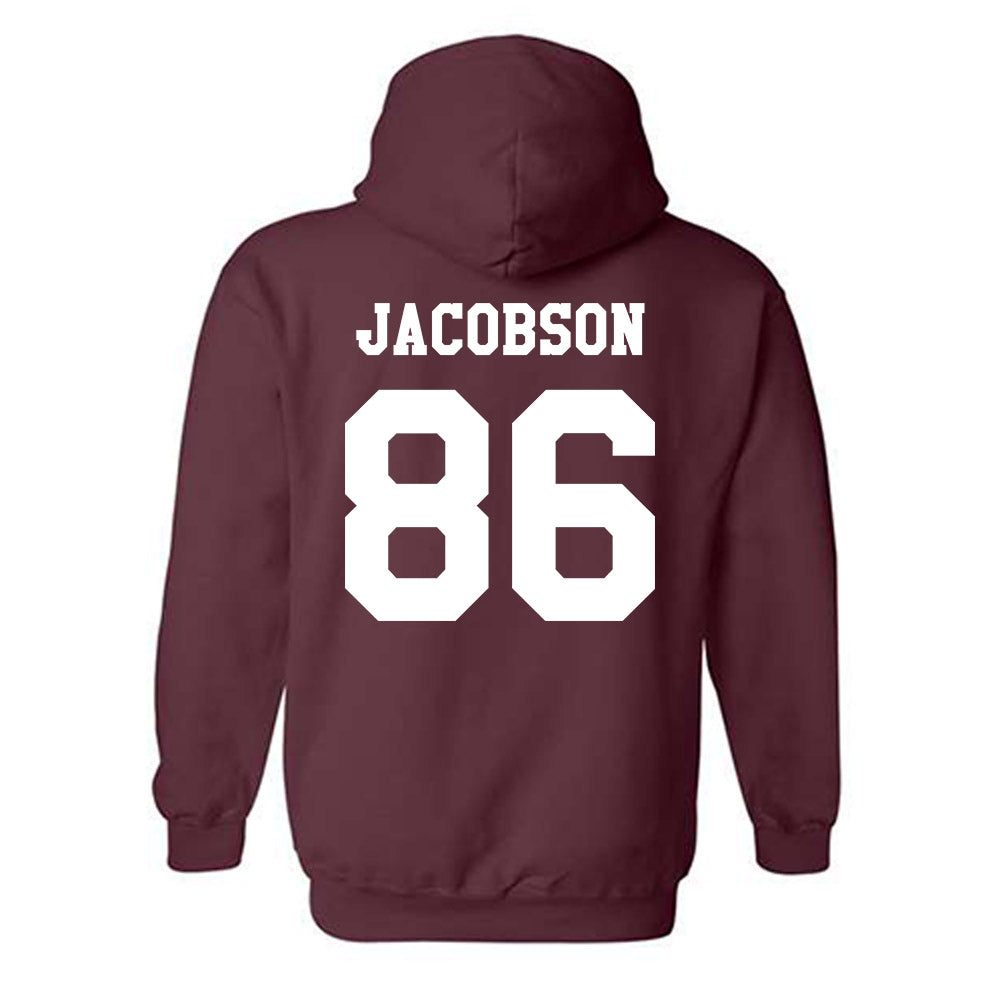 Texas A&M - NCAA Football : Evan Jacobson - Classic Shersey Hooded Sweatshirt-1