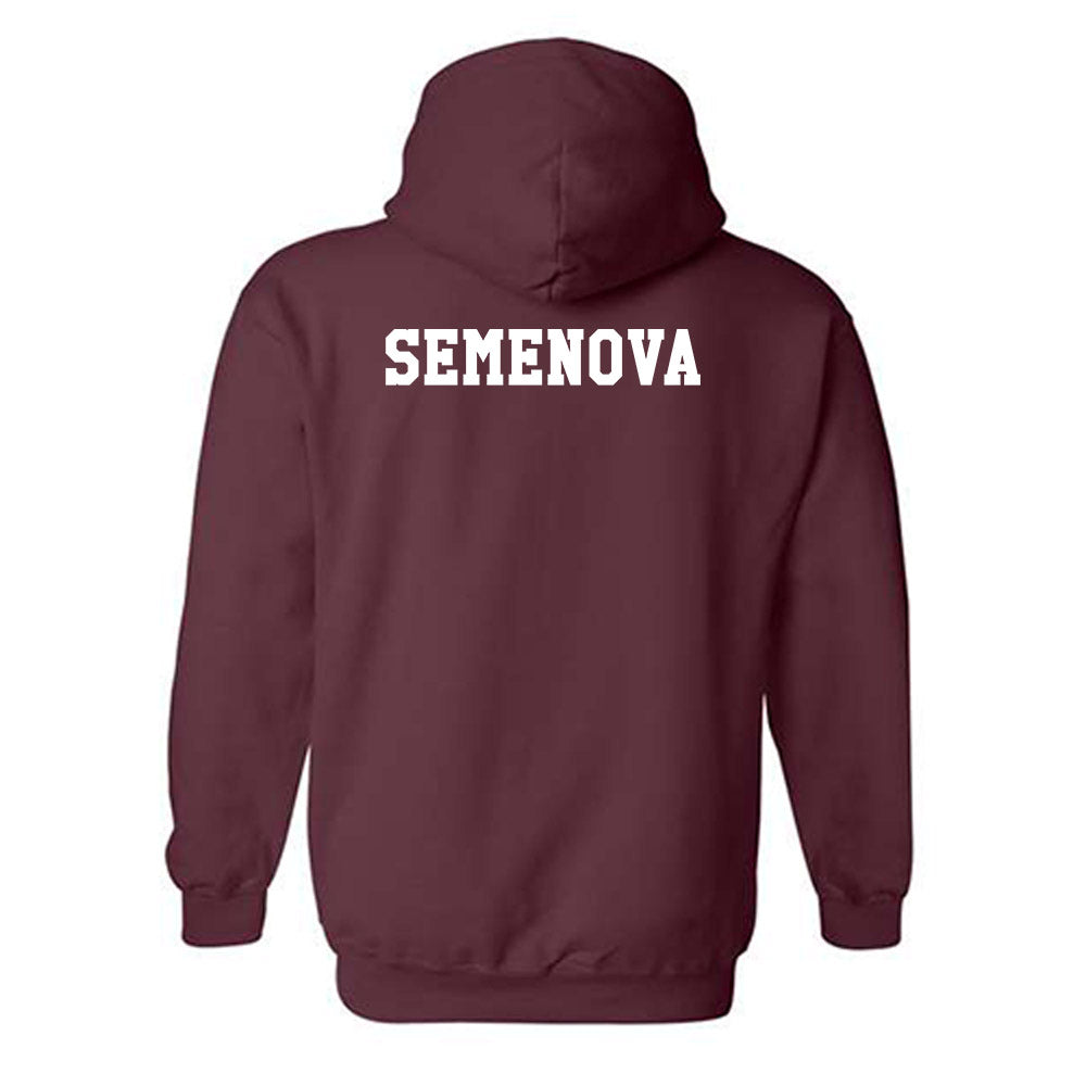 Texas A&M - Dance Team : Alisa Semenova - Classic Shersey Hooded Sweatshirt-1