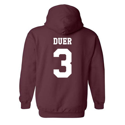 Texas A&M - NCAA Baseball : Jake Duer - Classic Shersey Hooded Sweatshirt-1