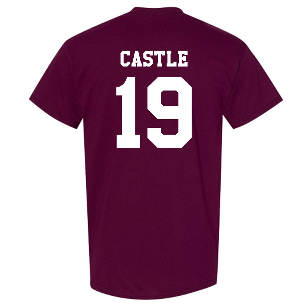 Texas A&M - NCAA Women's Volleyball : Kaia Castle - Classic Shersey T-Shirt-1