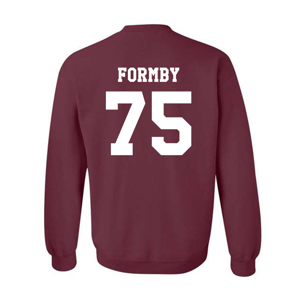 Texas A&M - NCAA Football : Wilkin Formby - Classic Shersey Crewneck Sweatshirt-1