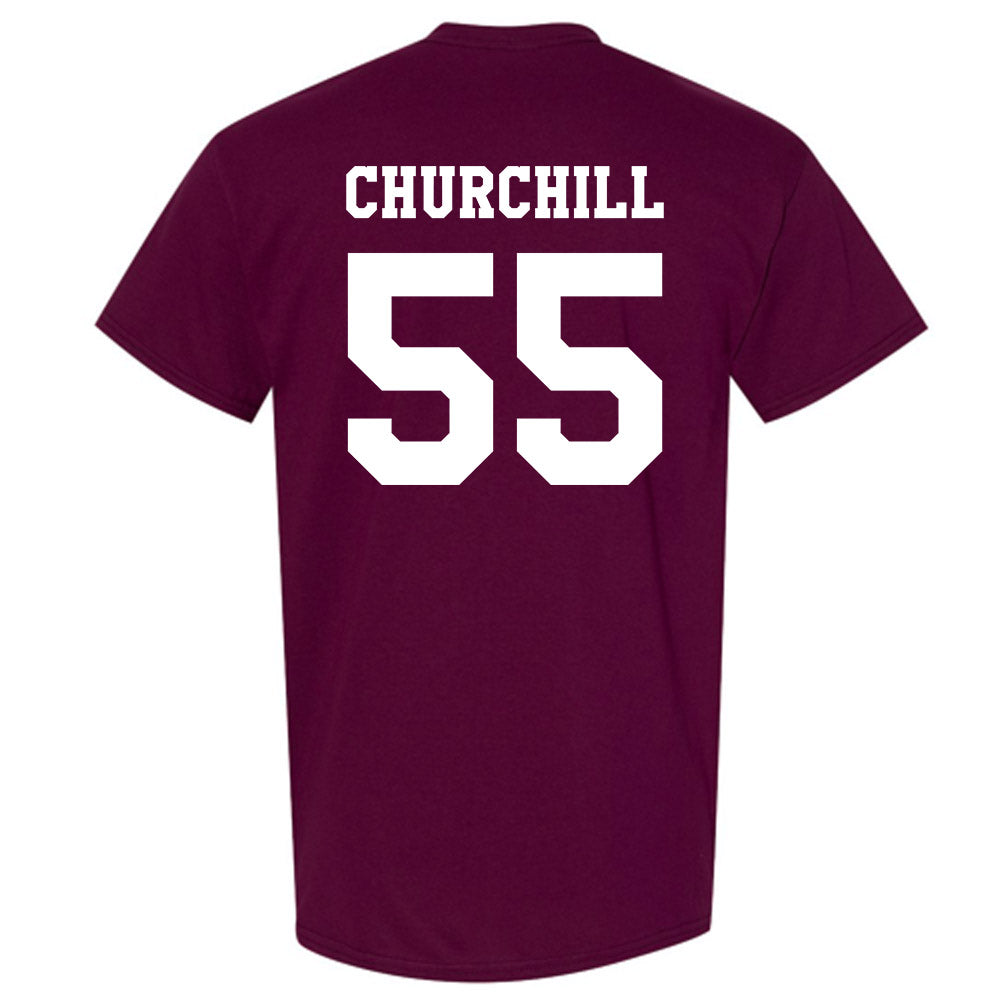 Texas A&M - NCAA Women's Soccer : Ireland Churchill - Classic Shersey T-Shirt-1