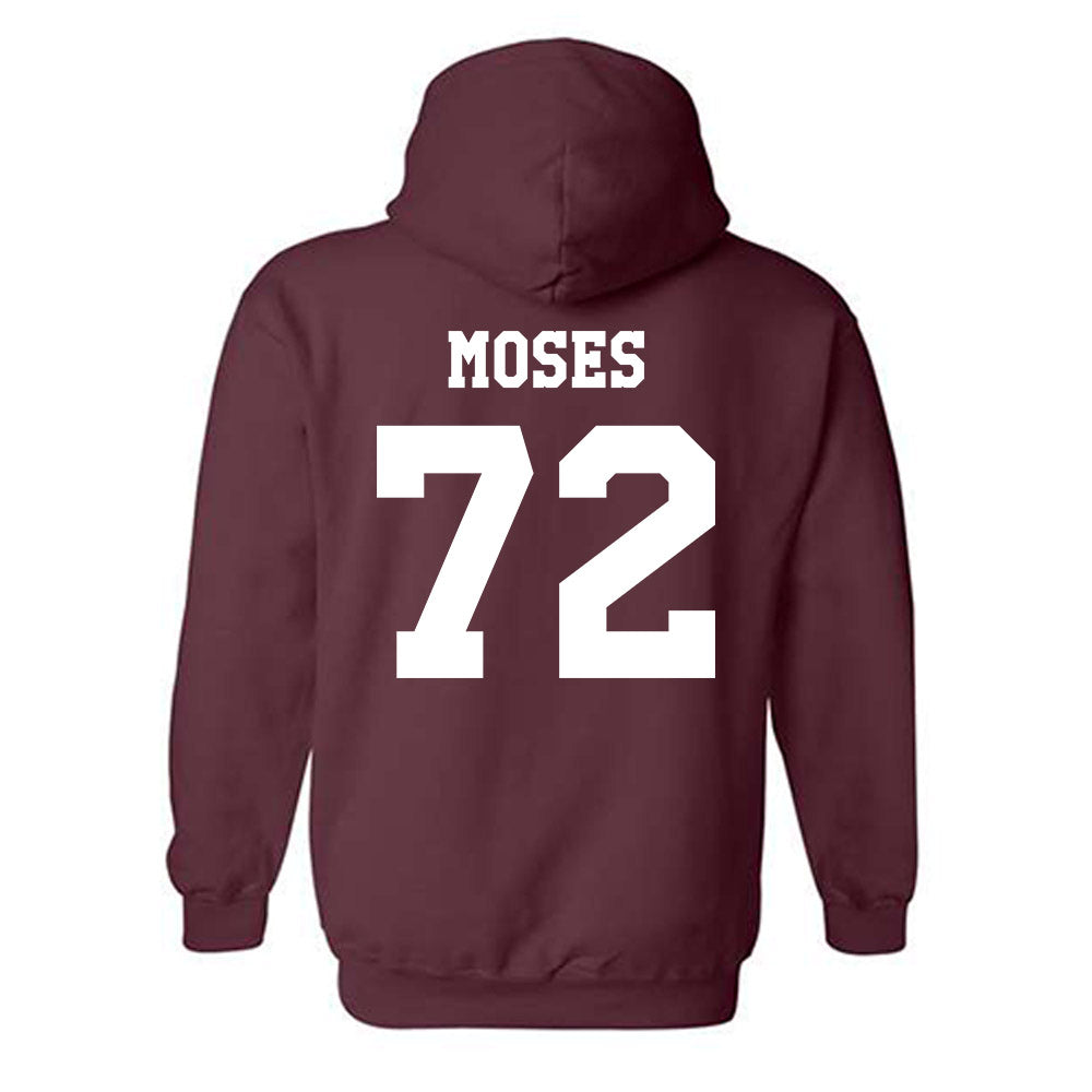 Texas A&M - NCAA Football : Joshua Moses - Classic Shersey Hooded Sweatshirt-1