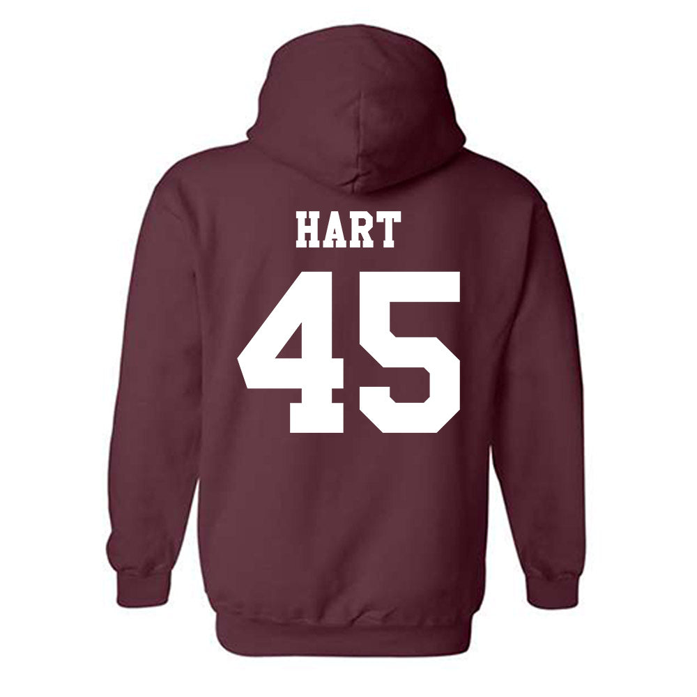 Texas A&M - NCAA Baseball : Chandler Hart - Classic Shersey Hooded Sweatshirt-1