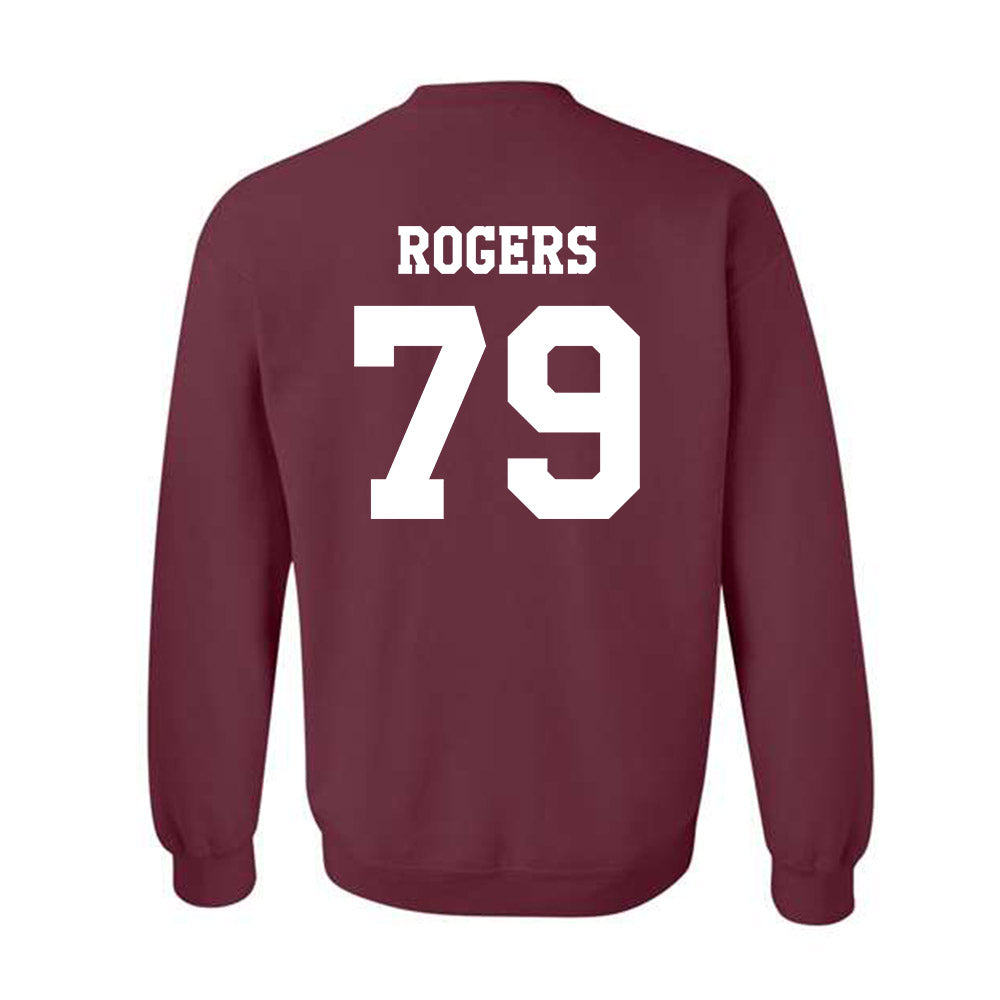 Texas A&M - NCAA Football : Lamont Rogers - Classic Shersey Crewneck Sweatshirt-1