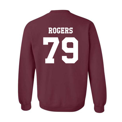 Texas A&M - NCAA Football : Lamont Rogers - Classic Shersey Crewneck Sweatshirt-1