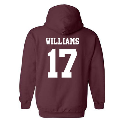Texas A&M - NCAA Football : Madden Williams - Classic Shersey Hooded Sweatshirt-1