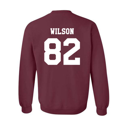 Texas A&M - NCAA Football : Jonah Wilson - Classic Shersey Crewneck Sweatshirt-1