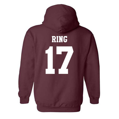 Texas A&M - NCAA Women's Volleyball : Natalie Ring - Classic Shersey Hooded Sweatshirt-1