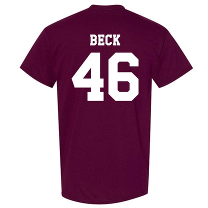 Texas A&M - NCAA Football : Qui Beck - Classic Shersey T-Shirt-1