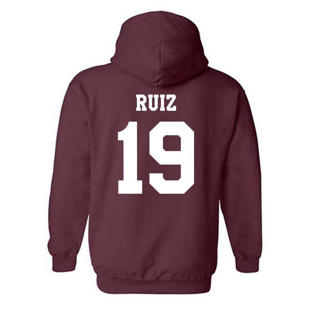Texas A&M - NCAA Women's Soccer : Samantha Ruiz - Classic Shersey Hooded Sweatshirt-1