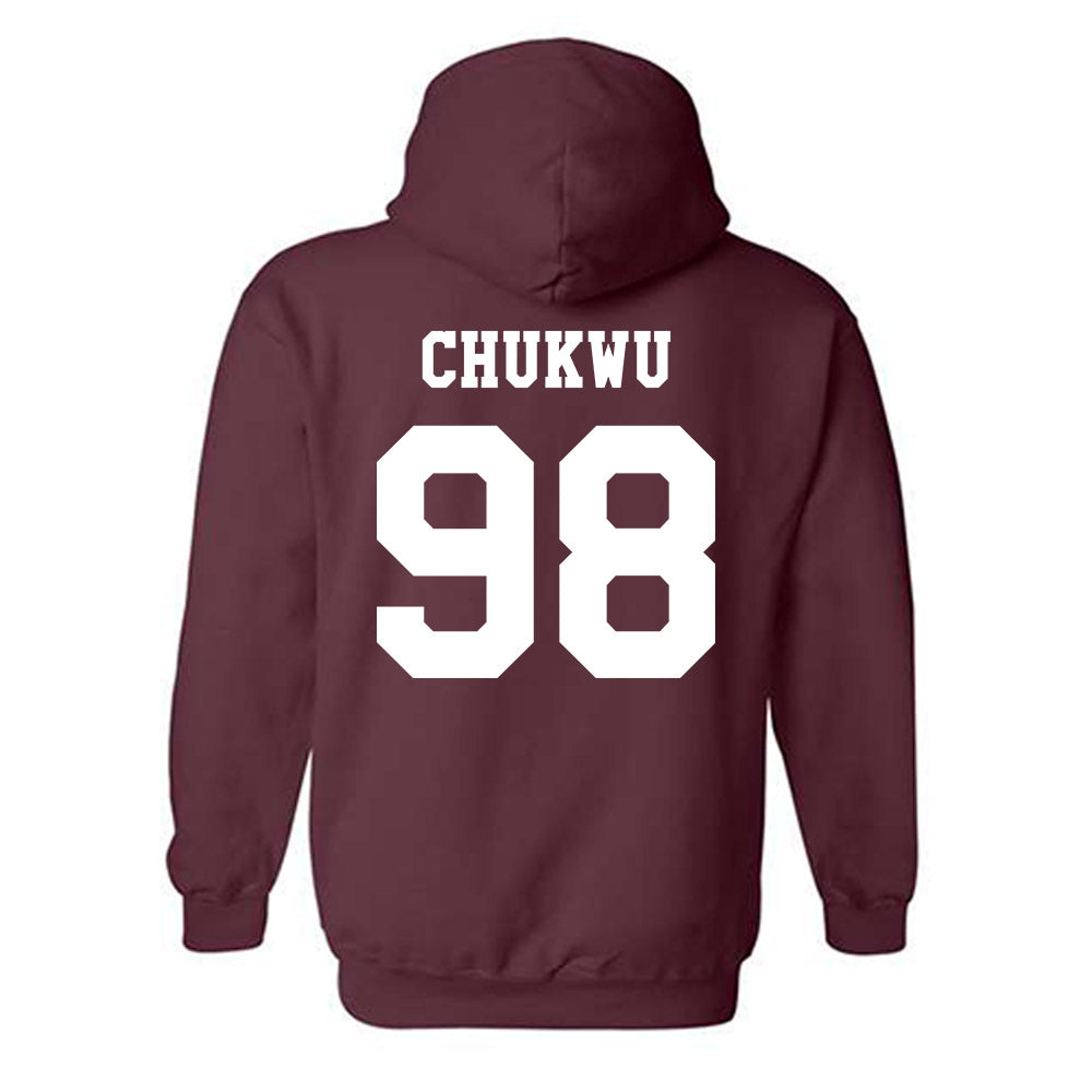 Texas A&M - NCAA Football : Jesse Chukwu - Classic Shersey Hooded Sweatshirt-1