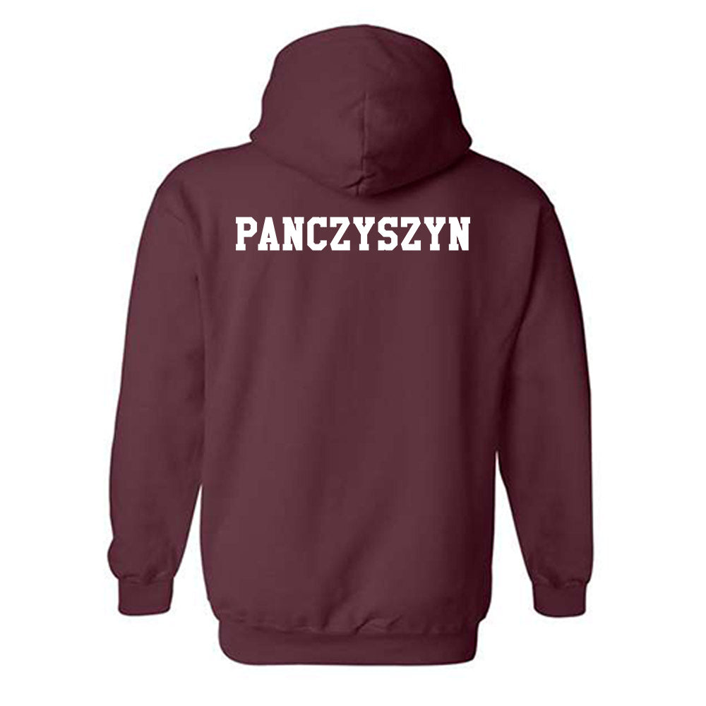 Texas A&M - NCAA Women's Swimming & Diving : Halina Panczyszyn - Classic Shersey Hooded Sweatshirt-1