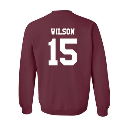 Texas A&M - NCAA Football : Tylan Wilson - Classic Shersey Crewneck Sweatshirt-1