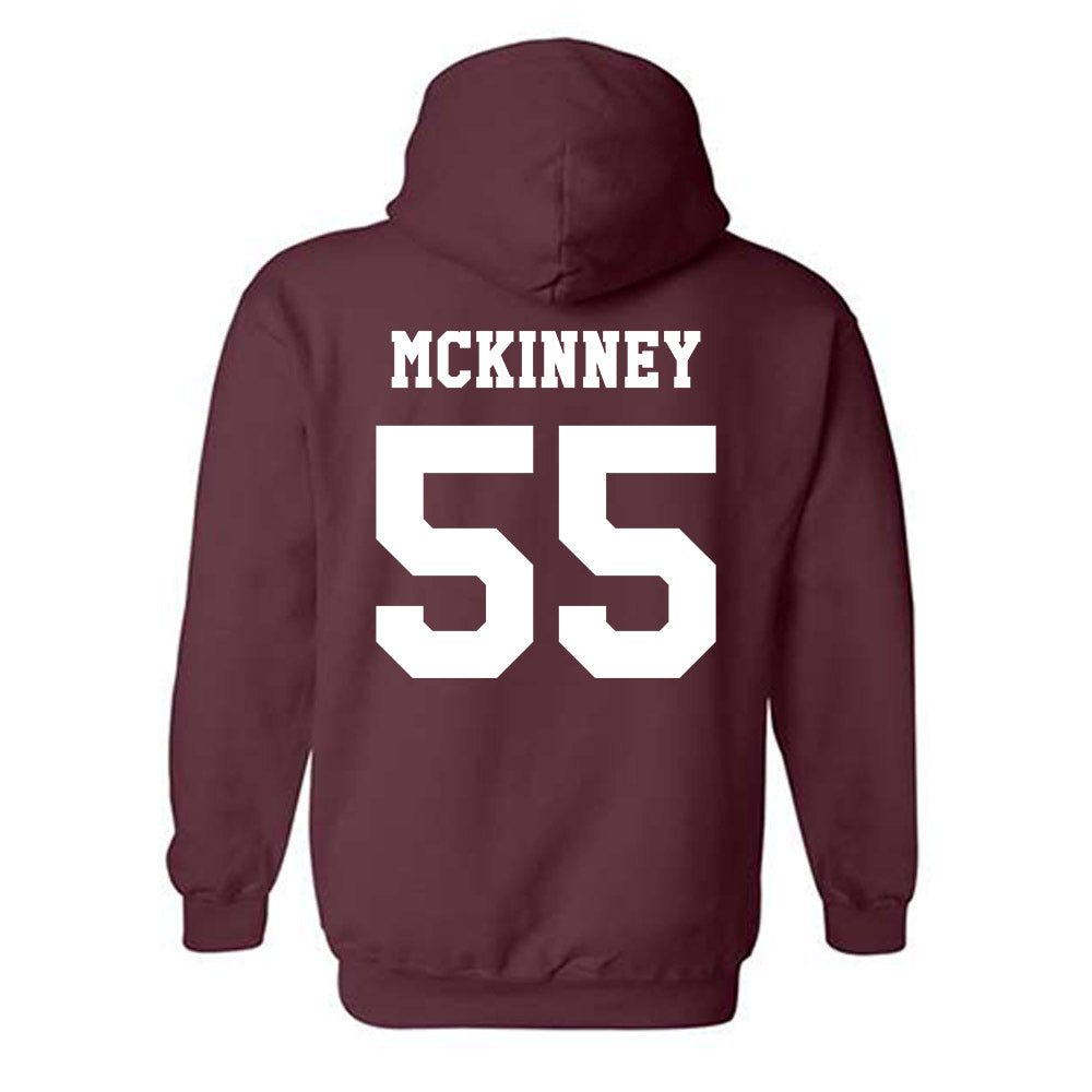 Texas A&M - NCAA Football : Hunter McKinney - Classic Shersey Hooded Sweatshirt-1