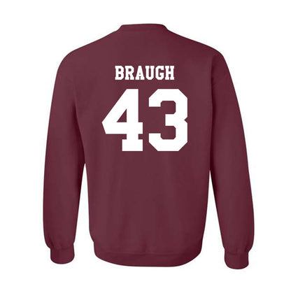 Texas A&M - NCAA Football : Carter Braugh - Classic Shersey Crewneck Sweatshirt-1