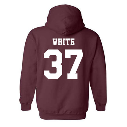 Texas A&M - NCAA Football : Tyler White - Classic Shersey Hooded Sweatshirt-1