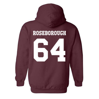 Texas A&M - NCAA Football : Samuel Roseborough - Classic Shersey Hooded Sweatshirt-1
