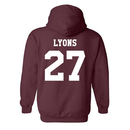 Texas A&M - NCAA Baseball : Gavin Lyons - Classic Shersey Hooded Sweatshirt-1