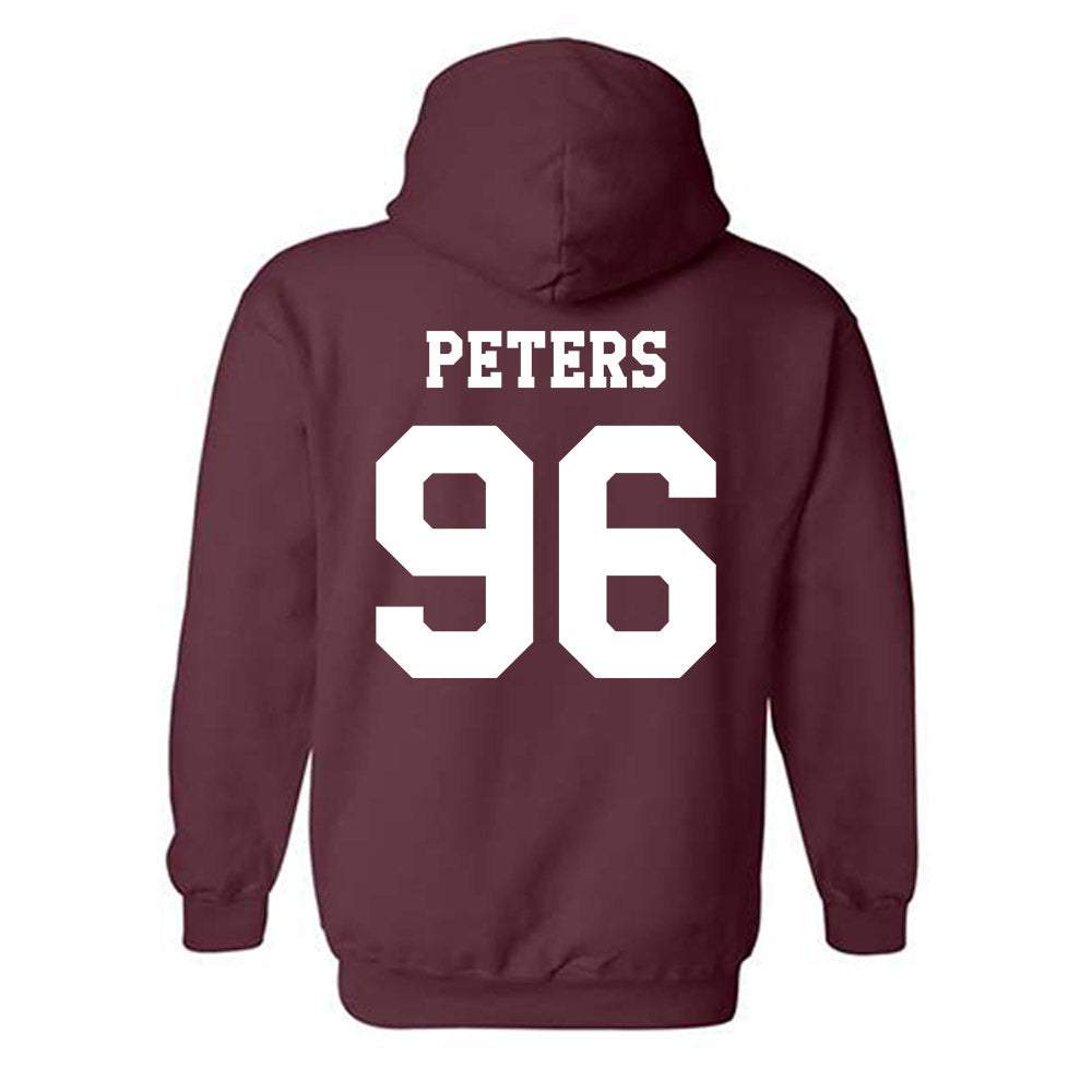 Texas A&M - NCAA Football : Waylon Peters - Classic Shersey Hooded Sweatshirt-1