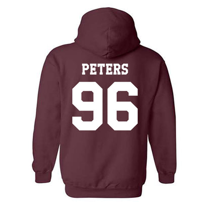 Texas A&M - NCAA Football : Waylon Peters - Classic Shersey Hooded Sweatshirt-1