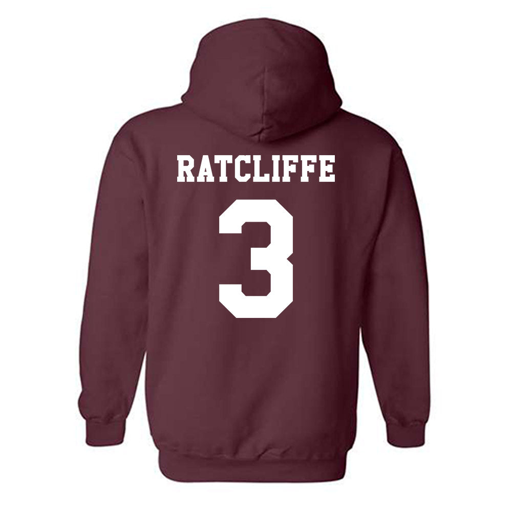 Texas A&M - NCAA Football : Marcus Ratcliffe - Classic Shersey Hooded Sweatshirt-1