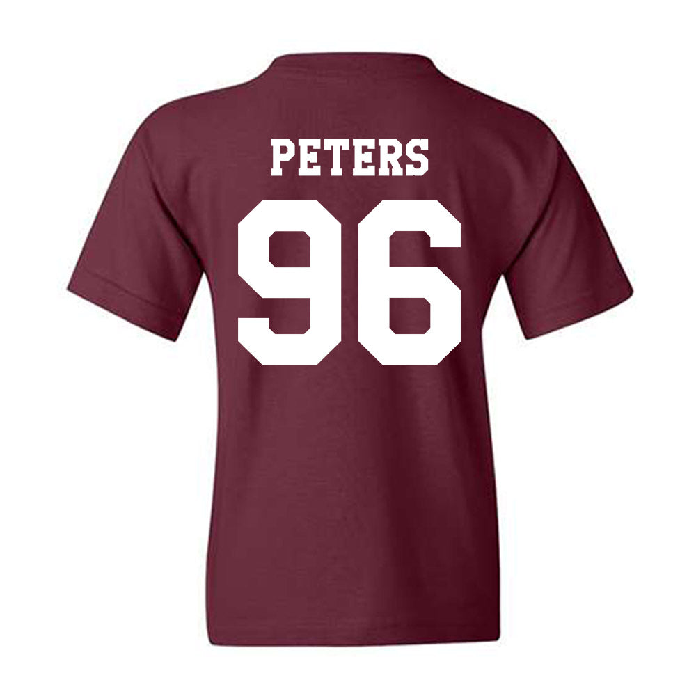 Texas A&M - NCAA Football : Waylon Peters - Classic Shersey Youth T-Shirt-1