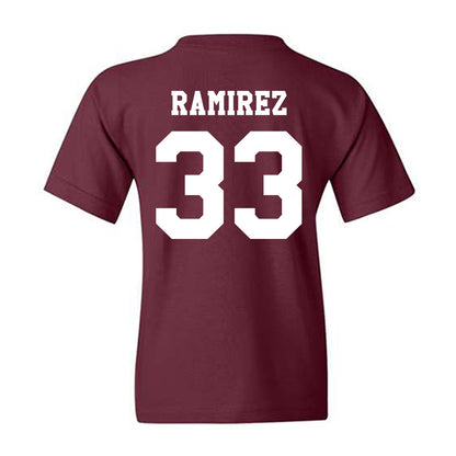 Texas A&M - NCAA Baseball : David Ramirez - Classic Shersey Youth T-Shirt-1
