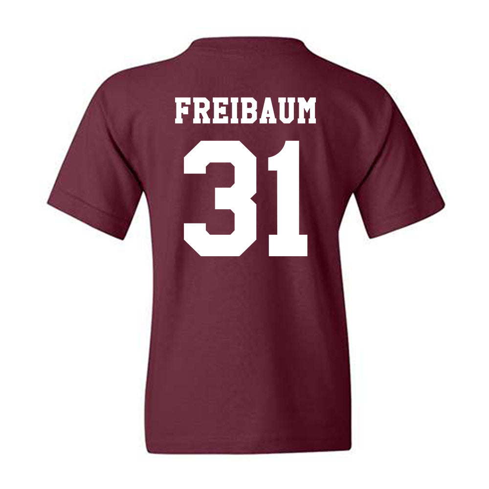 Texas A&M - NCAA Football : Shea Freibaum - Classic Shersey Youth T-Shirt-1