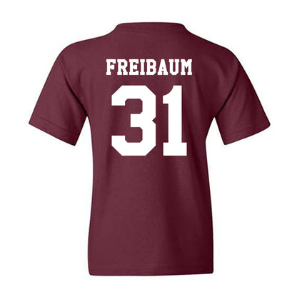 Texas A&M - NCAA Football : Shea Freibaum - Classic Shersey Youth T-Shirt-1