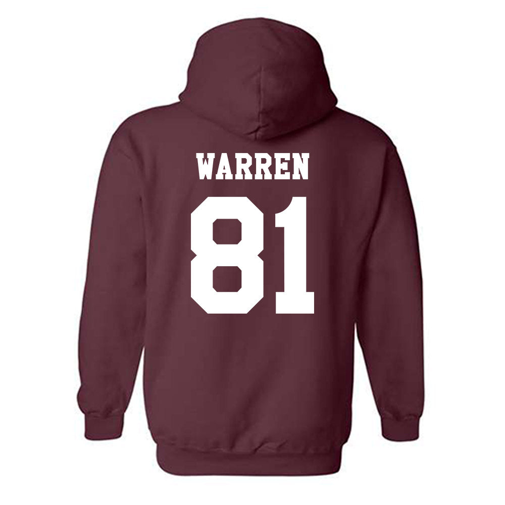 Texas A&M - NCAA Football : Jayden Warren - Classic Shersey Hooded Sweatshirt-1