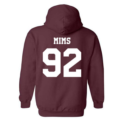 Texas A&M - NCAA Football : CJ Mims - Classic Shersey Hooded Sweatshirt-1