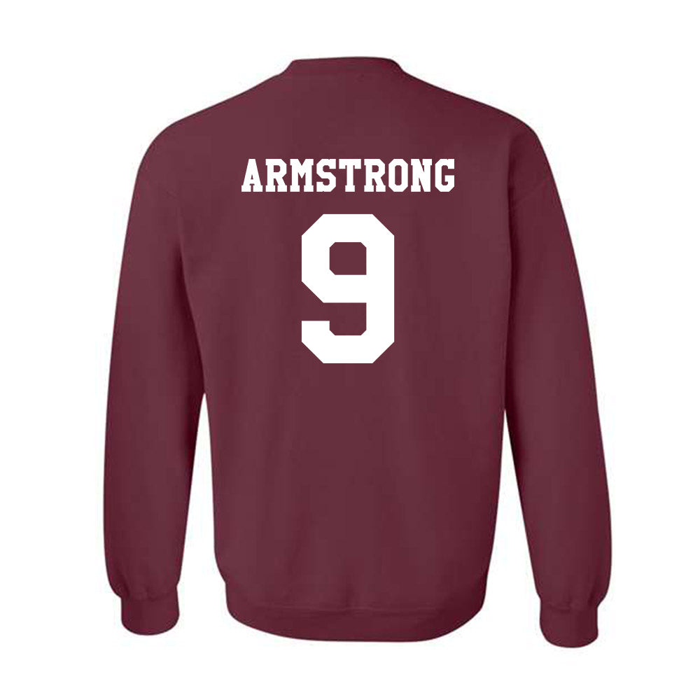 Texas A&M - NCAA Football : Kiotti Armstrong - Classic Shersey Crewneck Sweatshirt-1