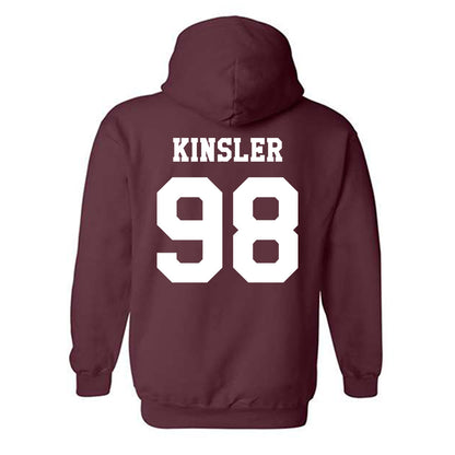 Texas A&M - NCAA Football : Jermaine Kinsler - Classic Shersey Hooded Sweatshirt-1