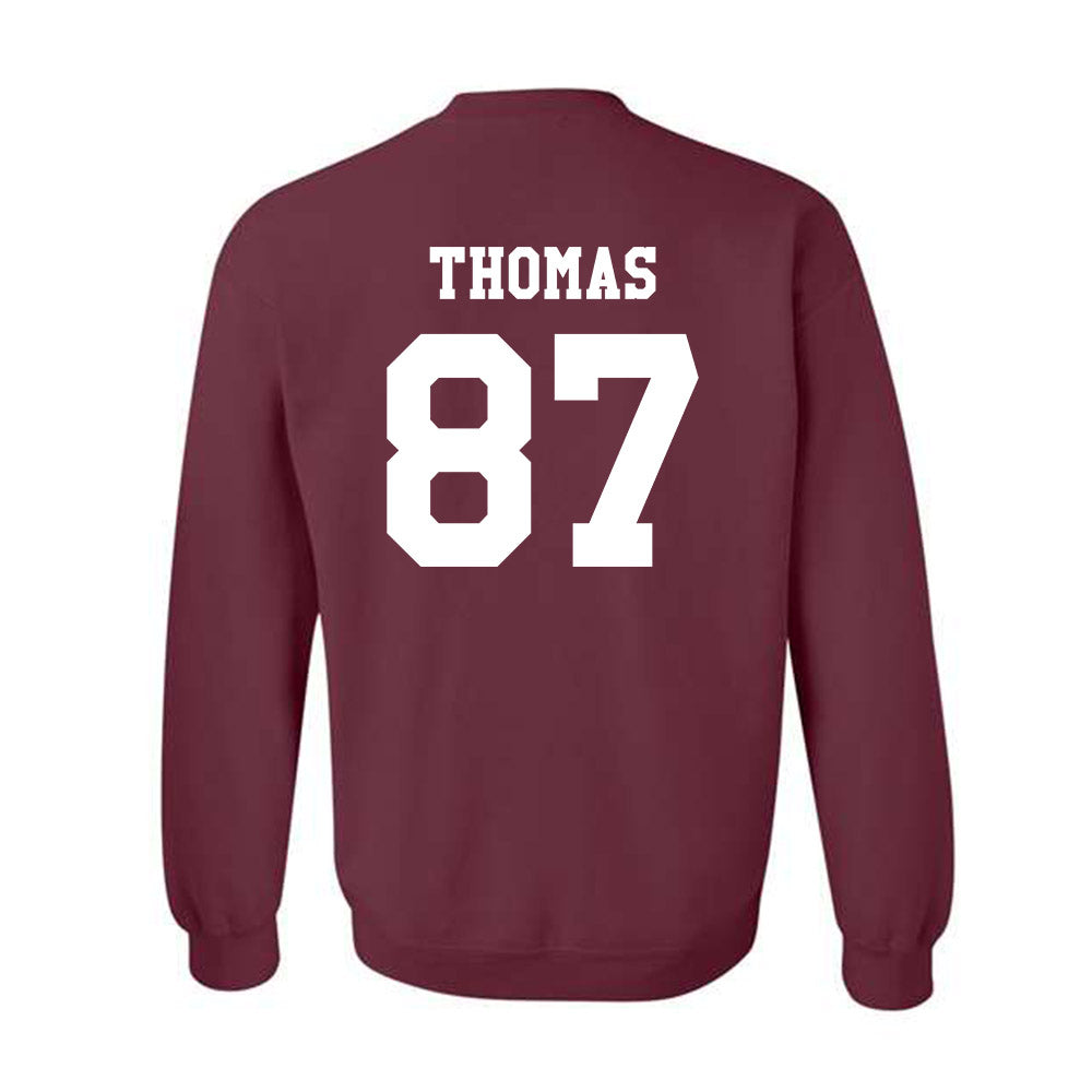 Texas A&M - NCAA Football : Houston Thomas - Classic Shersey Crewneck Sweatshirt-1